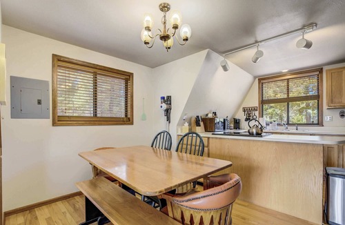 Divide House | Sloped Summit! Rustic A-Frame Cabin with Scenic Views