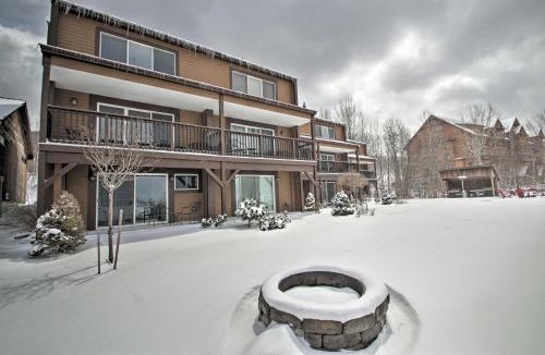 East Burke Apartment | Slopeside Burke Mtn Condo with Amenity Access!