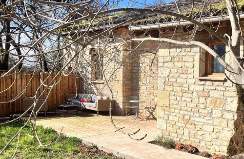 Saint-Antonin Noble Val House | Small 2/4 person gite with swimming pool to share with the large gite
