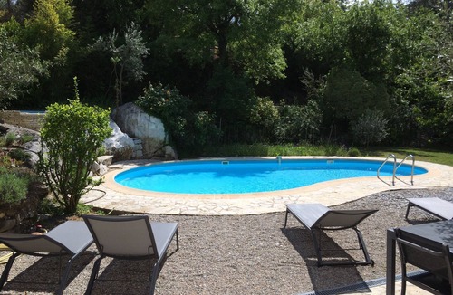 Les Maillans House | Small air-conditioned detached villa with private pool (between Nice and Grasse)
