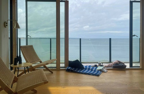 Middelfart House | Small beach house with sea view at Little Belt