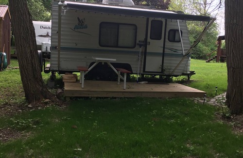 Dewittville House | Small camper in the country