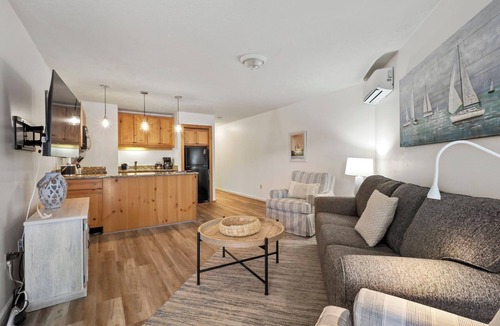 Charlevoix Condo | Small dog friendly | Downtown Charlevoix Condo | Indoor/Outdoor Pool