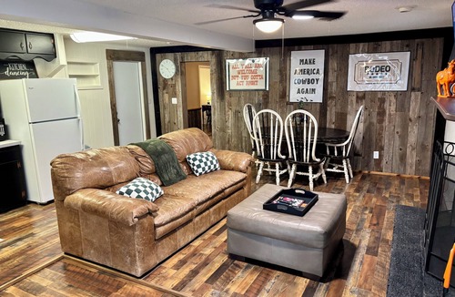 Archer City House | Small town living in the quaint town of Archer City. Dogs welcome per pet fee.