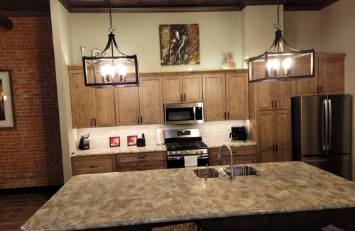 Lake Crystal Apartment | Small town loft apartment.