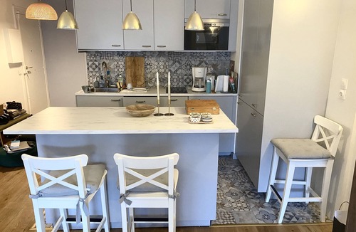 Porte-Dauphine Apartment | Small zen and cozy loft with well decorated terrace