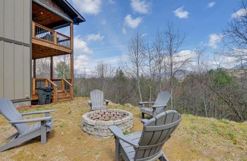 Andrews House | Smoky Mountain Cabin Rental: Game Room, Fire Pit!