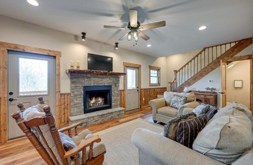 Andrews House | Smoky Mountain Cabin Rental: Game Room, Fire Pit!