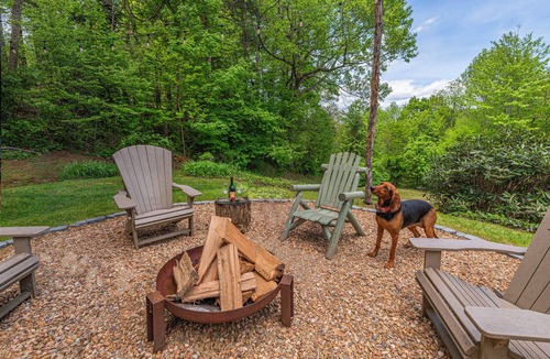 Waynesville Cottage | Smoky Mountain Retreat n2.8 m to Main St , 3800' Elevation, Game room, Fire Pit
