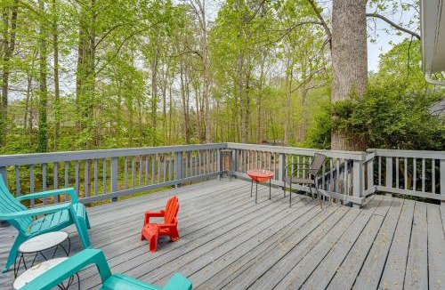 Smyrna House | Smyrna Sanctuary Near Parks: Spacious Yard + Deck