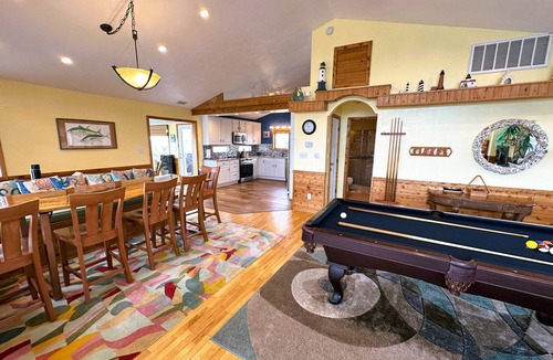 South Nags Head House | SN10212-Remarkable with private pool, observation room, 4 BRs and pool table.