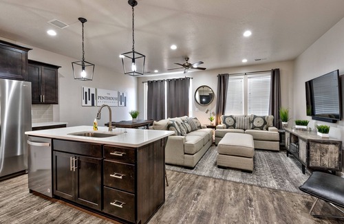 St. George Villa | Snow Canyon Views - 4BR w/Game Room & Fire Pit