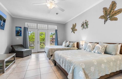 Gulf Breeze House | Snowbird-friendly waterfront home with private pool, elevator, boat dock, grill