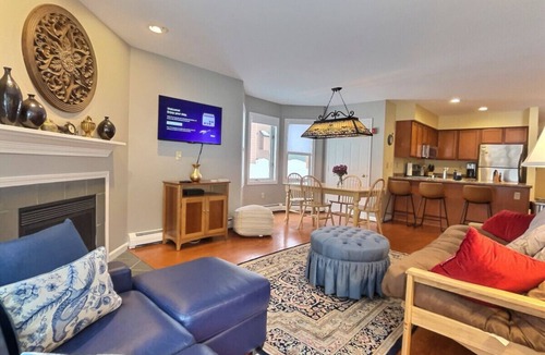 Killington Apartment | SnowDen- Pool, Gym, Hiking, Fireplace!