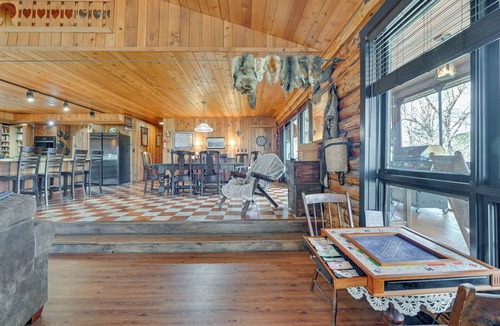 Long Lake Cabin | Snowmobile Access: Long Lake Winter Cabin Getaway