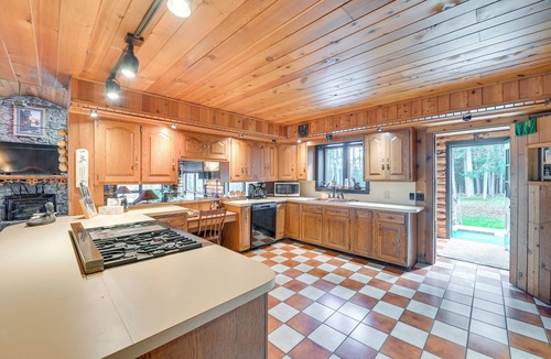 Long Lake Cabin | Snowmobile Access: Long Lake Winter Cabin Getaway