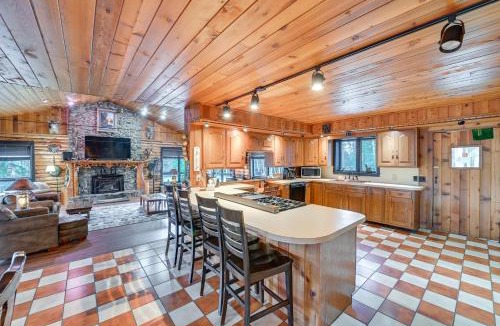 Long Lake House | Snowmobile Access Long Lake Winter Cabin Getaway