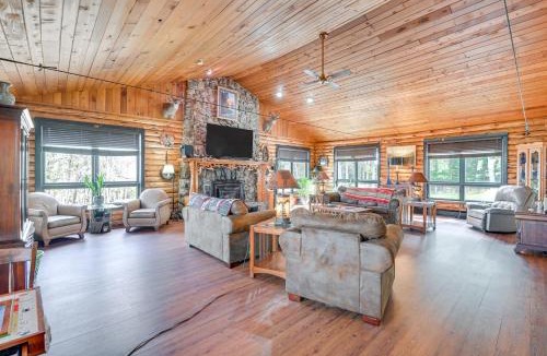 Long Lake House | Snowmobile Access Long Lake Winter Cabin Getaway