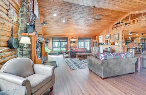 Long Lake House | Snowmobile Access Long Lake Winter Cabin Getaway