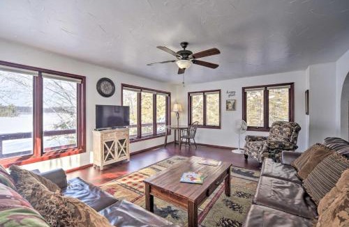 Danbury House | Snowmobile, Ice Fish & Explore! Lang Lake Cabin