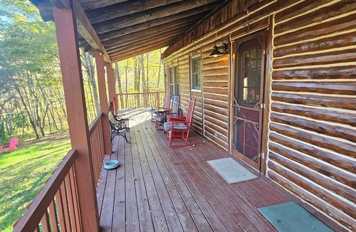 Edray Cabin | Snowshoe Log Cabin - Falling Water