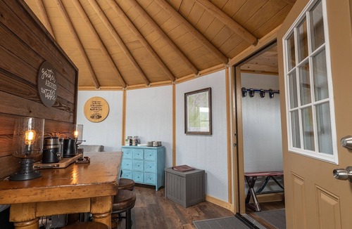 Centennial House | Snowy Range Yurt Cabins - Blue Yurt