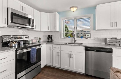 Rye Apartment | Snug Seaside | Views From Couch | Walk to Beach