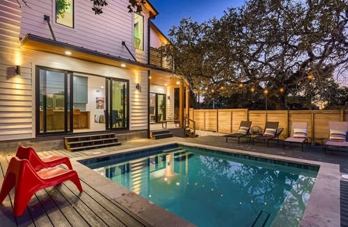 South Congress House | SoCo Modern Luxe New Build with Pool and Views