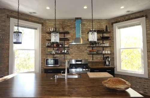 Rogers Park Condo | Soft Palate & Warm Bricks At A Rogers Park Home