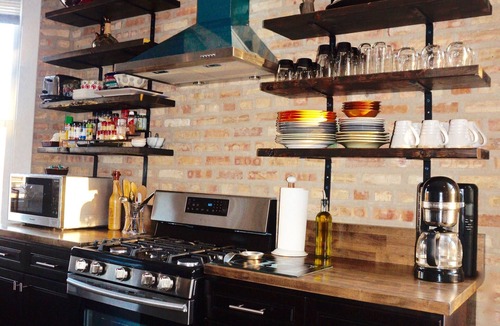 Rogers Park Condo | Soft Palate & Warm Bricks At A Rogers Park Home