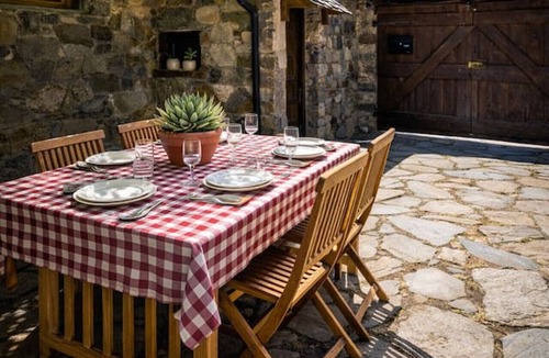 Latour-de-Carol House | SOL i NEU Stone House & Fireplace by CaLQuEROL