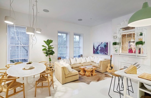 Bedford-Stuyvesant House | Solar Powered Brownstone w/treetop terrace