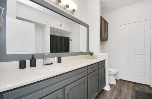 South Central Houston Apartment | Solatair Oasis Smart Hub with Free Parking, Pool&Gym