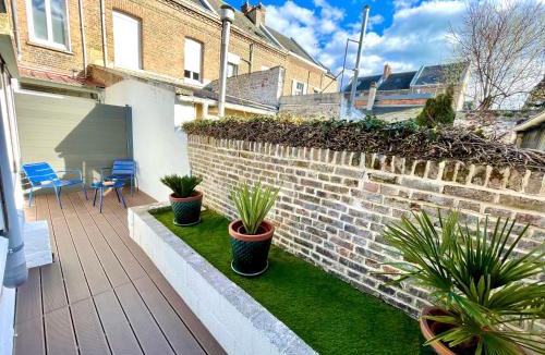 Sainte-Anne - Faubourg Noyon Apartment | Soleil Levant - 500m Gare - Terrasse