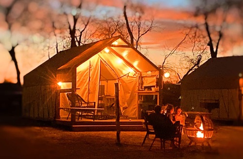 Fentress Cabin | Son's River Ranch Glamping Cabin #30