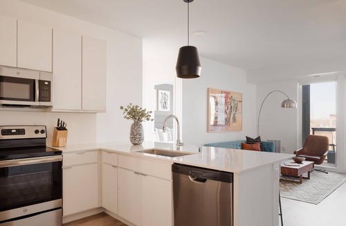 Warehouse District Apartment | Sonder at SECOND + SECOND | Two-Bedroom Apartment w/Balcony