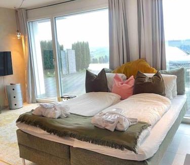 Ufhusen Apartment | Sonniges und stylisches Loft mit toller Aussicht