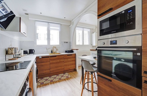 Necker Apartment | Soothing 2-bedroom apartment with AC in vibrant Paris