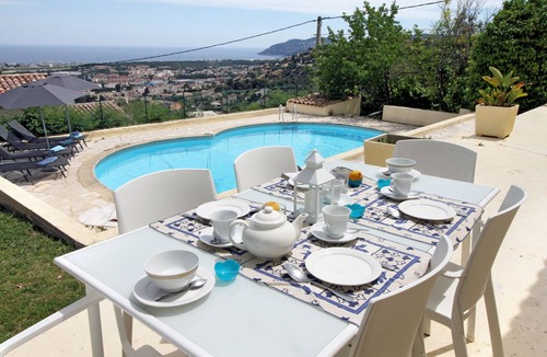 Mandelieu-La-Napoule Villa | SOPHIE'S HOMES VILLA WITH PANORAMIC SEE VIEW AND POOL