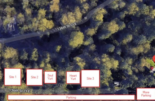 Buckley RV Rental | Soul Yurt - artisan made with cedar hot tub