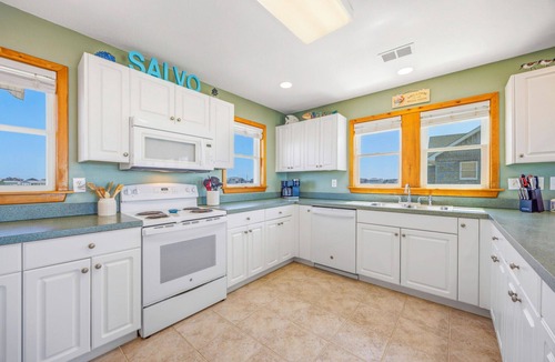 Wind Over Waves House | Soundfront Home w/Private Pool, 2 Hot Tubs, Elevator, Community Boat Ramp, More
