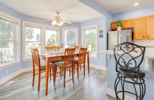 Hertford House | Soundfront Serenity! Cozy Hertford Home w/Views