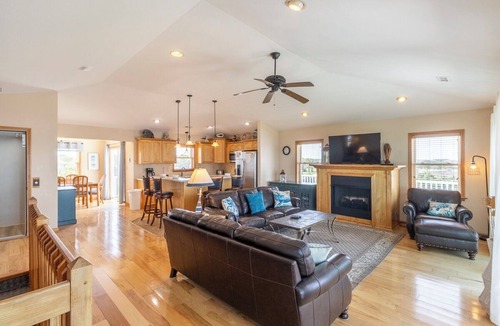 Wind Over Waves House | Soundfront serenity with a private dock at Blue Horizon in Salvo!