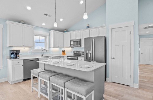 Rodanthe House | Soundfront with Hot Tub, Elevator, Game Room, Windsports Access, Private Dock