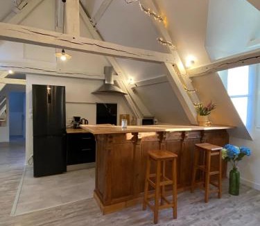 Centre Ville Apartment | Sous les toits des Jacobins, 3 chambres, WiFi