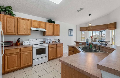 Cumbrian Lakes House | South facing private pool villa, gated community lake views from deck!