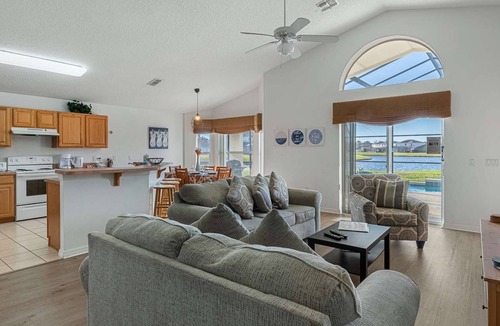 Cumbrian Lakes House | South facing private pool villa, gated community lake views from deck!