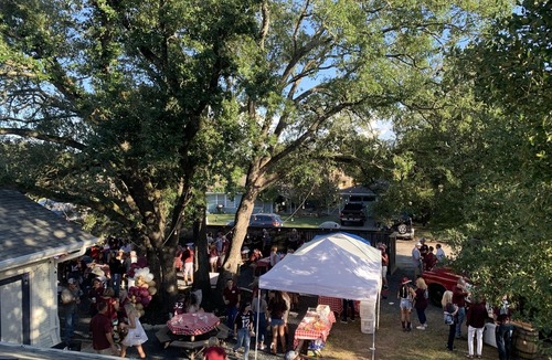 College Park RV Rental | Southside Shaded Venue for A&M Outdoor Events