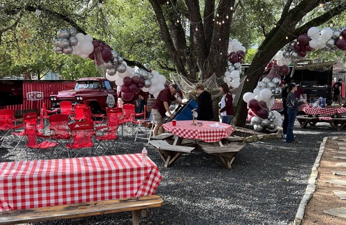 College Park RV Rental | Southside Shaded Venue for A&M Outdoor Events