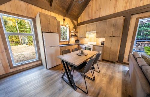 Sainte-Euphemie-sur-Riviere-du-Sud Ski Chalet | Spa and Nature - Chalet des Pins Rouge